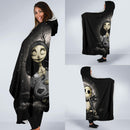 Jack And Sally Nightmare Before Christmas Moonlight Economy Hooded Blanket Nearkii