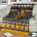 Harry Potter Hufflepuff Ugly Christmas Custom Blanket Home Decor Nearkii
