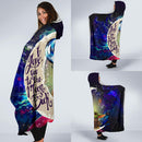 Baby Yoda Love You To The Moon Galaxy Economy Hooded Blanket Nearkii