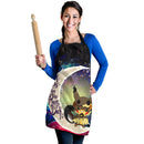 Pikachu Horro Love You To The Moon Galaxy 2 Custom Apron Best Gift For Anyone Who Loves Cooking