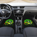Mega X Rayquaza Moonlight Car Floor Mats Anime Car Accessories Nearkii