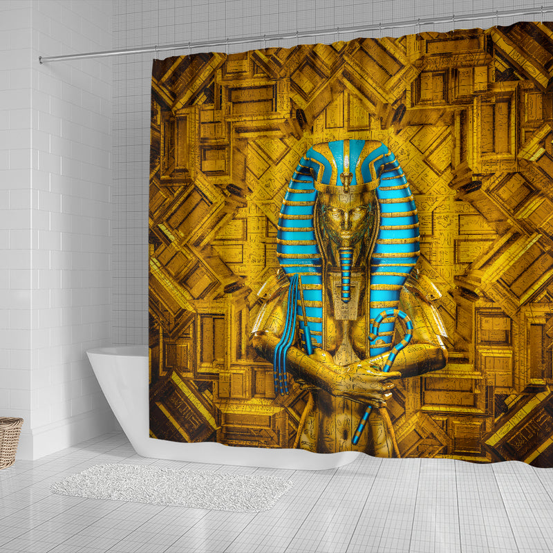King Pharaon Shower Curtain Nearkii