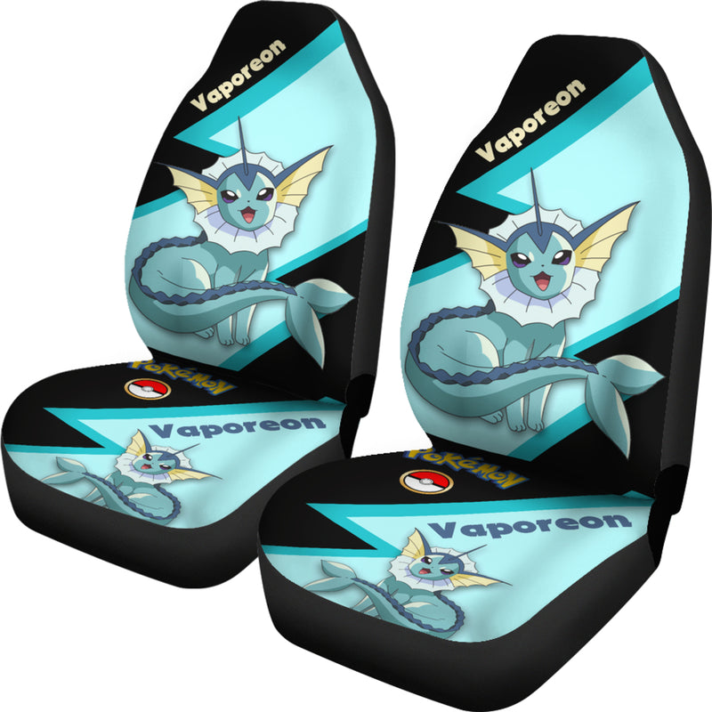 Vaporeon Eevee Evolution Pokemon Premium Custom Car Seat Covers Decor Protectors Nearkii