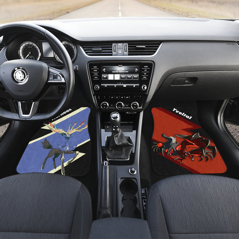 Xerneas Yveltal Pokemon Car Floor Mats Car Accessories Nearkii