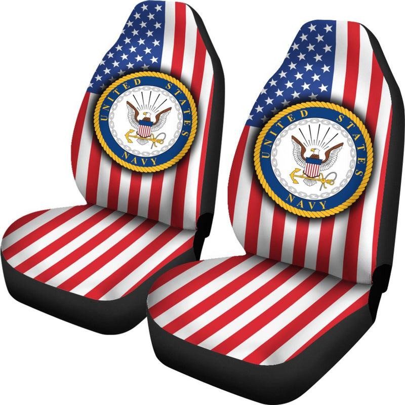 Best United States Navy Premium Custom Car Seat Covers Decor Protector Nearkii