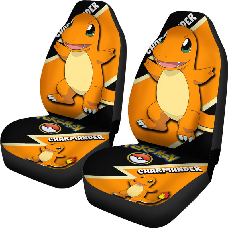 Charmander Car Seat Covers Custom Anime Pokemon Car Accessories Nearkii