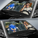 Sonic The Hedgehog Car Auto Sunshades Nearkii