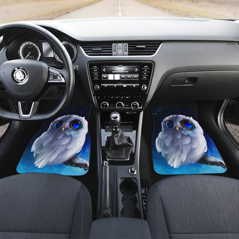 Owl Front And Back Car Mats (Set Of 4) Nearkii