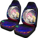 Natsu Fairy Tail Anime Love You To The Moon Galaxy Car Seat Covers