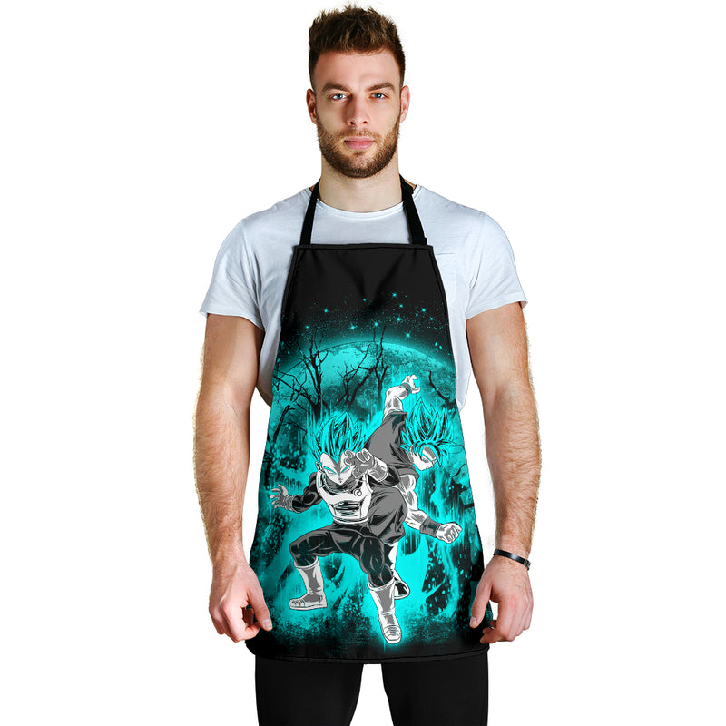 Goku Vegeta Moonlight Custom Apron Best Gift For Anyone Who Loves Cooking Nearkii