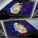 Legend Of Zelda Couple Chibi Love You To The Moon Galaxy Car Auto Sunshades Nearkii