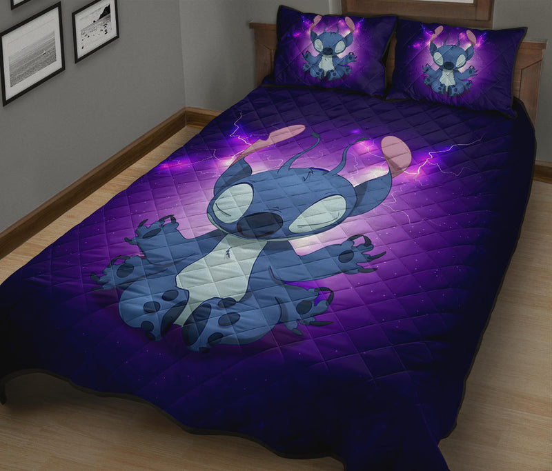 Stitch Do Yoga Funny Custom Premium Quilt Bed Sets Nearkii