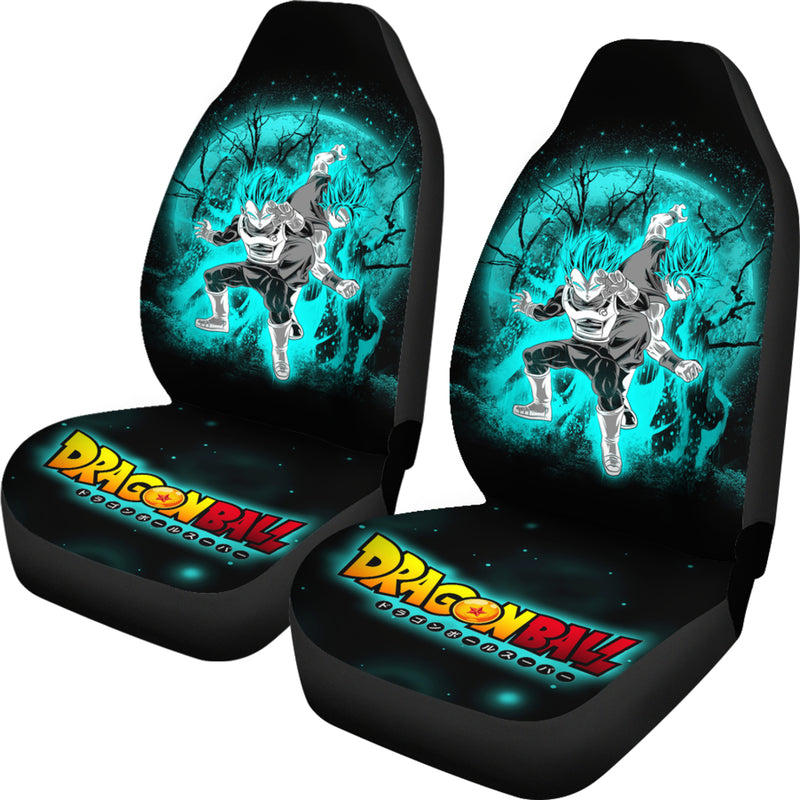 Goku Vegeta Moonlight Premium Custom Car Seat Covers Decor Protectors Nearkii