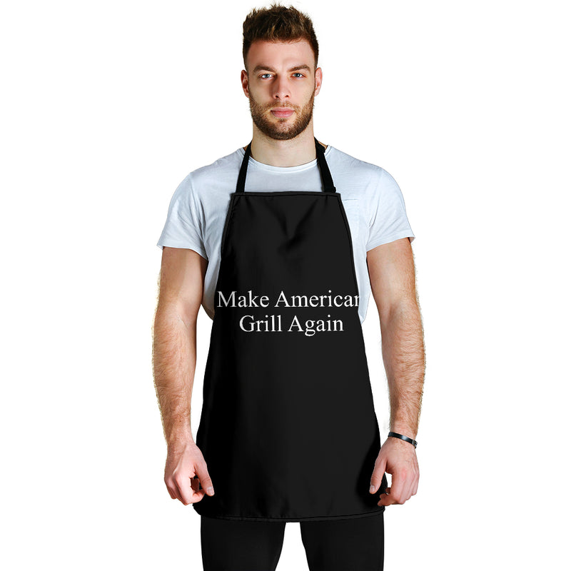 Make American Grill Again Custom Apron Best Gift For Anyone Who Loves Cooking