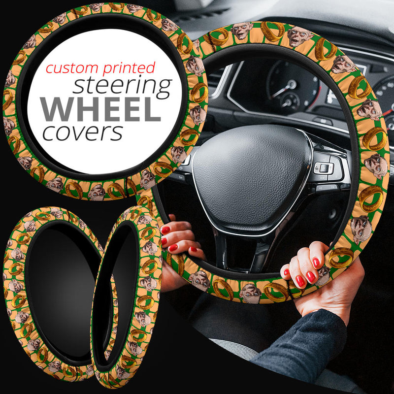 Lord Gollum One Ring Premium Custom Car Steering Wheel Cover Nearkii