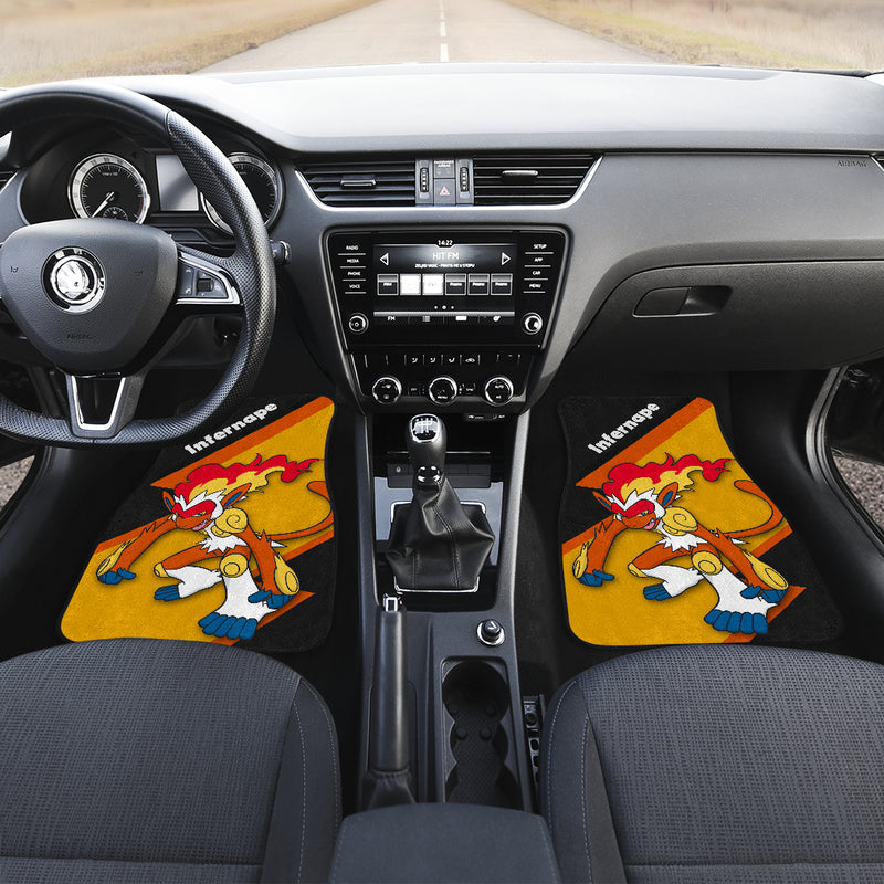 Infernape Pokemon Car Floor Mats Car Accessories Nearkii