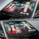 Spy x Family Anime Driving Cute Car Auto Sunshades Nearkii