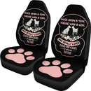 Best Once Upon A Time There Was A Girl Who Love Dogs And Goats Premium Custom Car Seat Covers Decor Protector Nearkii