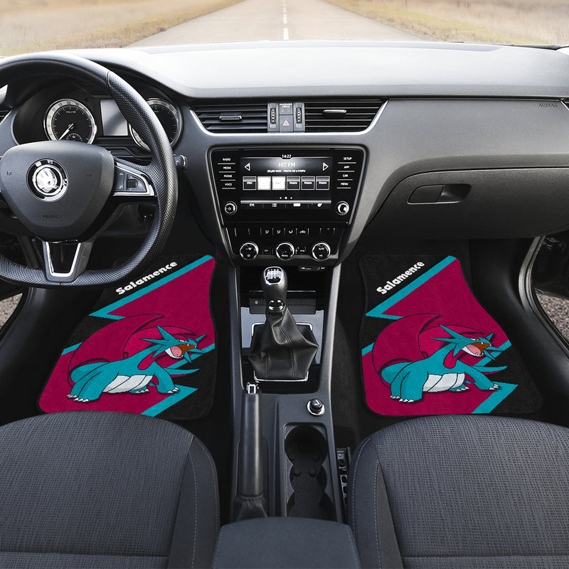 Salamence Pokemon Car Floor Mats Car Accessories Nearkii