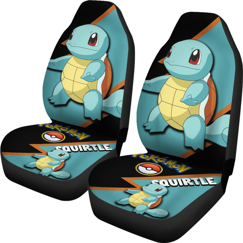 Squirtle Car Seat Covers Custom Anime Pokemon Car Accessories