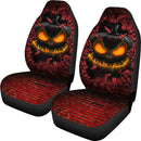 Pumpkin Halloween Break Wall Car Seat Covers Nearkii