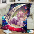 Chainsaw Man Denji X Power Love You To The Moon Galaxy Blanket Nearkii