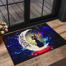 Sailor Moon Cat Moon And Back Anime Door Mat Nearkii