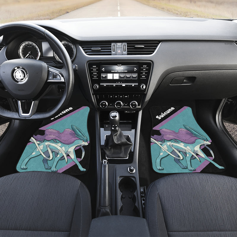 Suicune Pokemon Car Floor Mats Car Accessories Nearkii