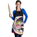 Jujutsu Kaisen Gojo Sakuna Chibi Anime Love You To The Moon Galaxy Custom Apron Best Gift For Anyone Who Loves Cooking