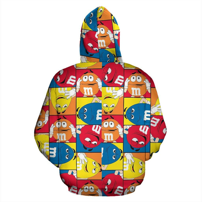 M&M Chocolate Pattern Hoodie