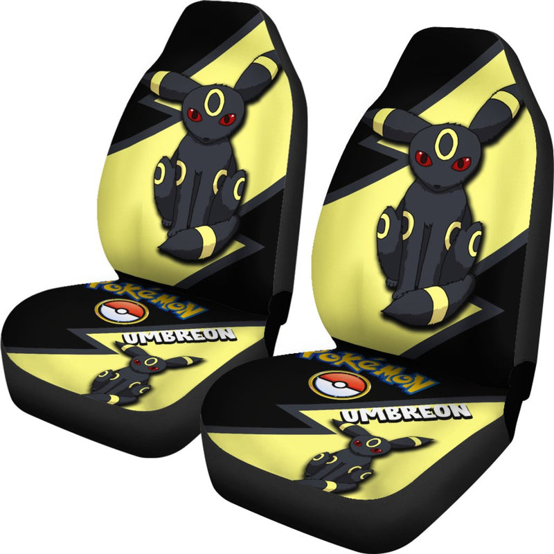 Umbreon Car Seat Covers Custom Anime Pokemon Car Accessories Nearkii