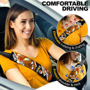 Entei car seat belt covers Anime Pokemon Custom Car Accessories Nearkii