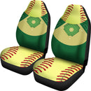 Best Softball Field Premium Custom Car Seat Covers Decor Protector Nearkii