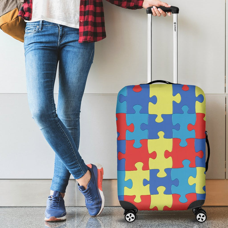 Autism Travel Luggage Cover Suitcase Protector Nearkii