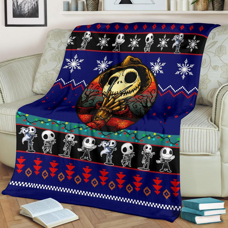 Jack Christmas Blanket Amazing Gift Idea Nearkii