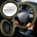 Hawaii Muster Mit Tropischen Fruchten Premium Car Steering Wheel Cover Nearkii