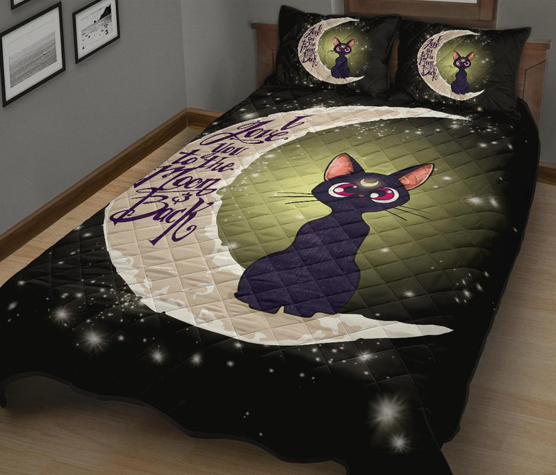 Sailor Moon Cat To The Moon Quilt Bed Sets Nearkii