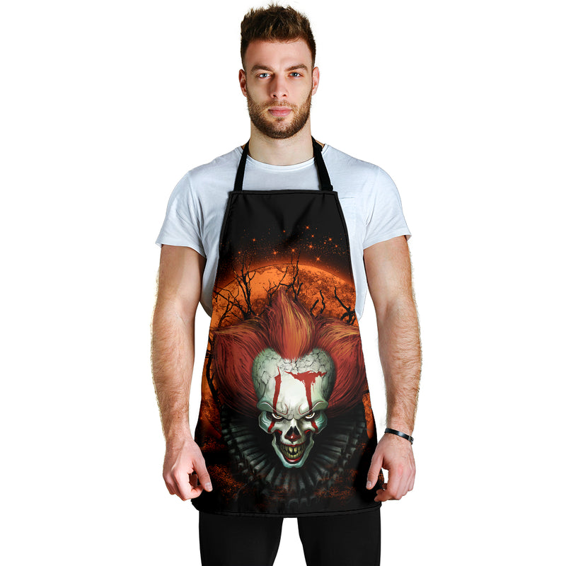 It Horror Movie Moonlight Custom Apron Best Gift For Anyone Who Loves Cooking Nearkii