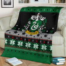 Harry Potter Slytherin Sign Ugly Christmas Custom Blanket Home Decor Nearkii