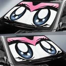 Cute Cartoon Eyes Pink Auto Sun Shades Nearkii