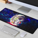 Astronaut Chibi Love You To The Moon Galaxy Mouse Mat Nearkii