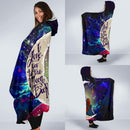 Jack And Sally Nightmare Before Christmas Love You To The Moon Galaxy Economy Hooded Blanket Nearkii