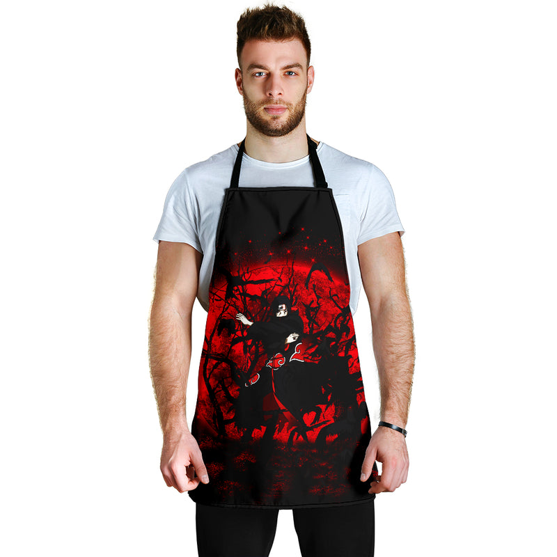 Itachi Moon Reg Moonlight Custom Apron Best Gift For Anyone Who Loves Cooking Nearkii