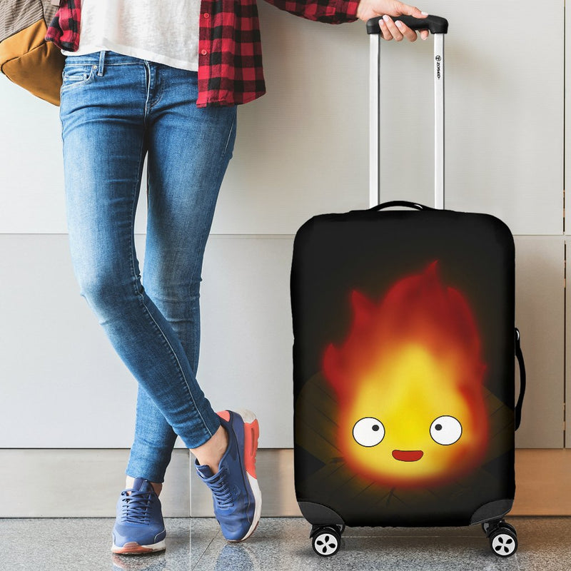 Calcifer Luggage Cover Suitcase Protector Nearkii