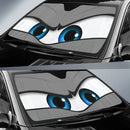 Grey Angry Eyes Car Auto Sun Shades Nearkii