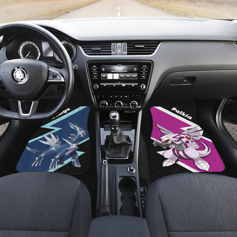 Dialga Palkia Pokemon Car Floor Mats Car Accessories Nearkii