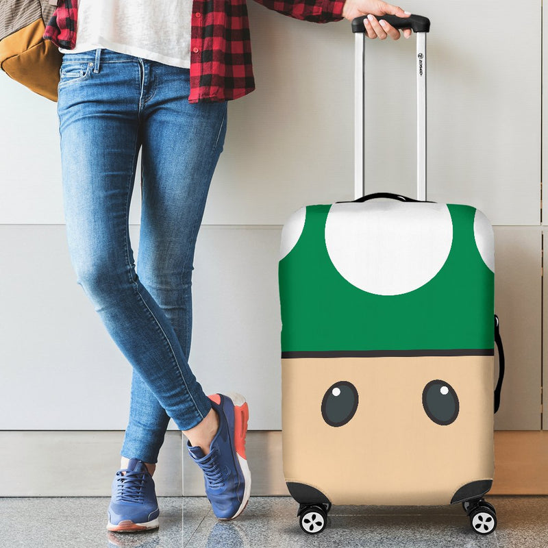 Mario Mushroom Luggage Cover Suitcase Protector 2 Nearkii