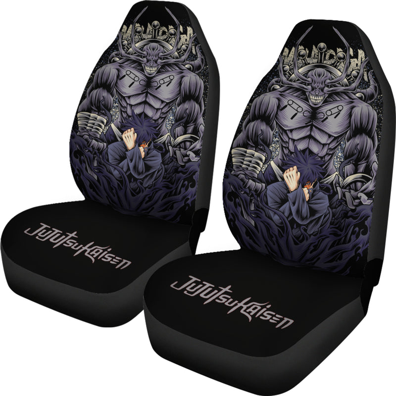 Mahoraga Megumi Jujutsu Kaisen Premium Custom Car Seat Covers Decor Protectors Nearkii