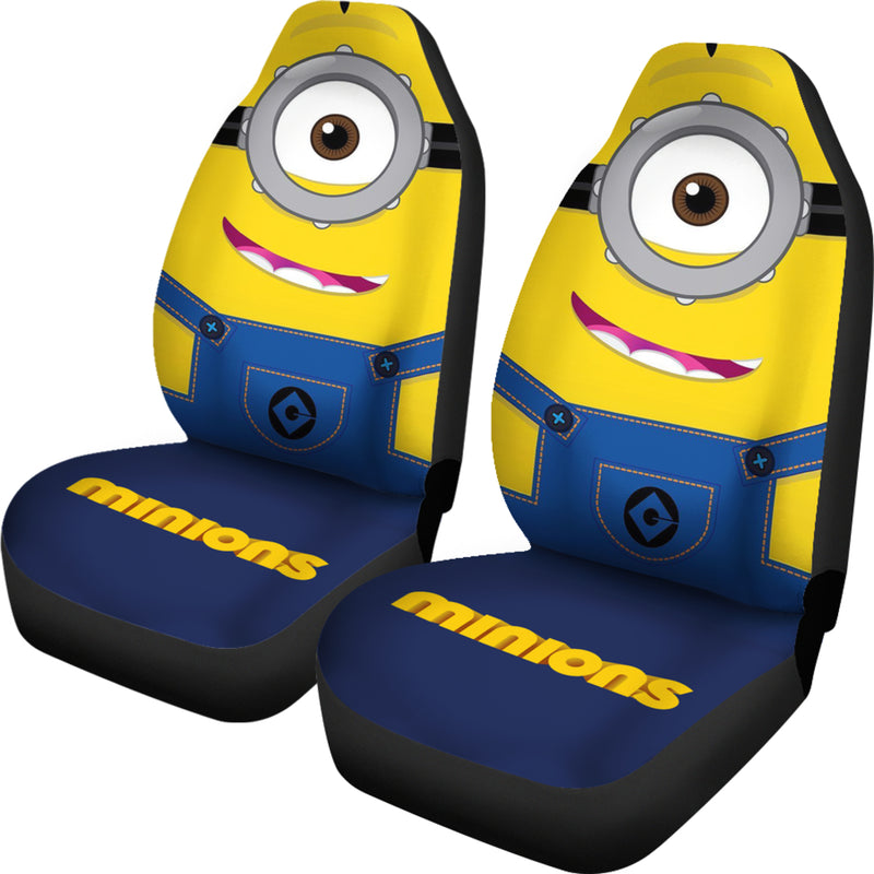 Minion Premium Custom Car Seat Covers Decor Protectors Nearkii