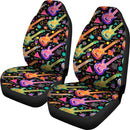 Best Watercolor Electric Guitar Premium Custom Car Seat Covers Decor Protector Nearkii